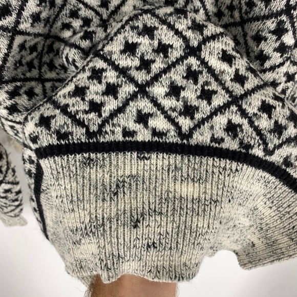 Vintage Liz Claiborne Nordic Turtleneck Chunky Knit Sweater Pullover Cozy - Picture 6 of 7